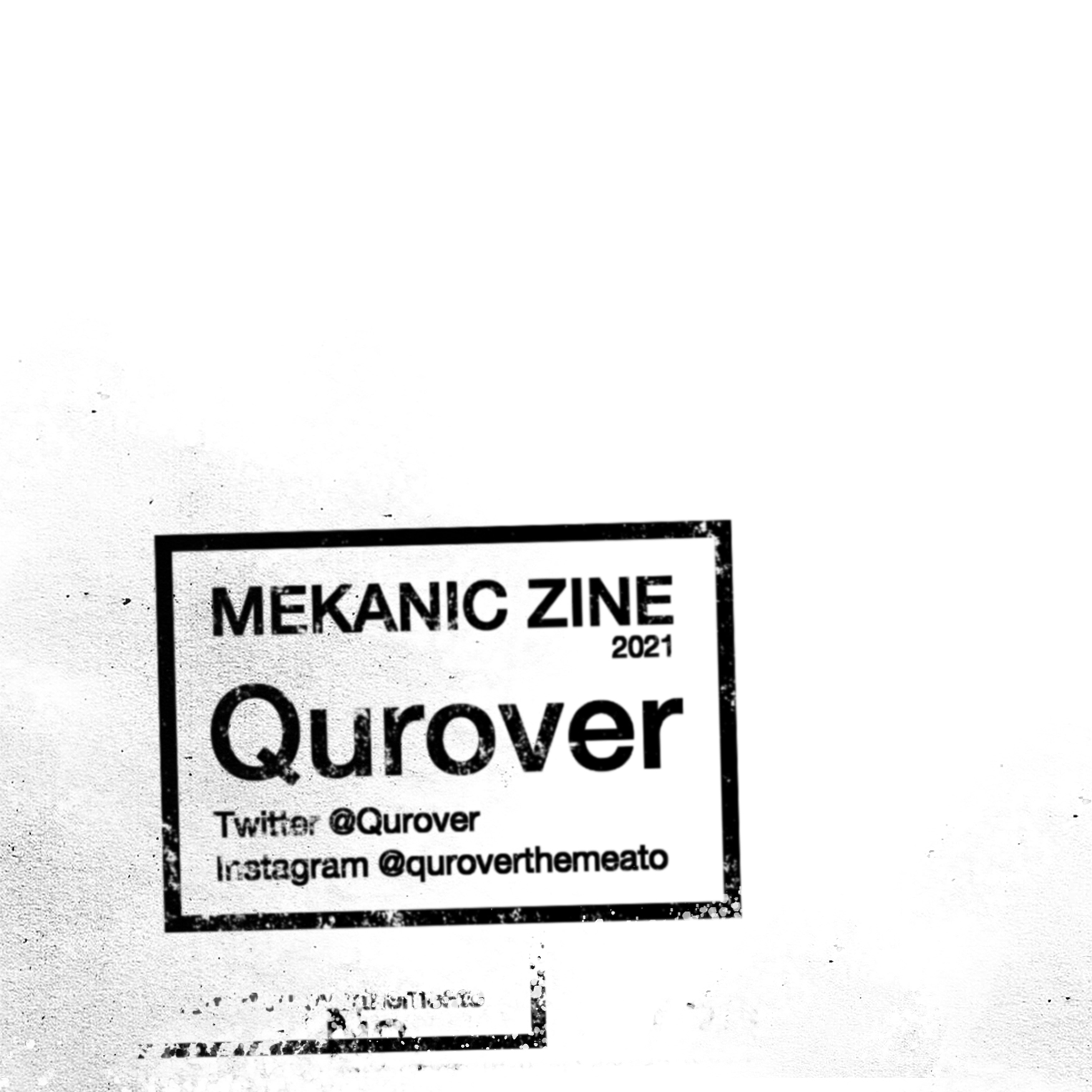 「MEKANIC ZINE／Qurover」の進捗状況について